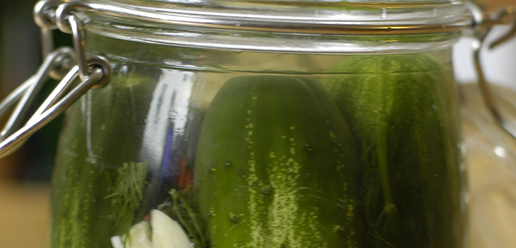 Tasty cucumbers with garlic for the winter