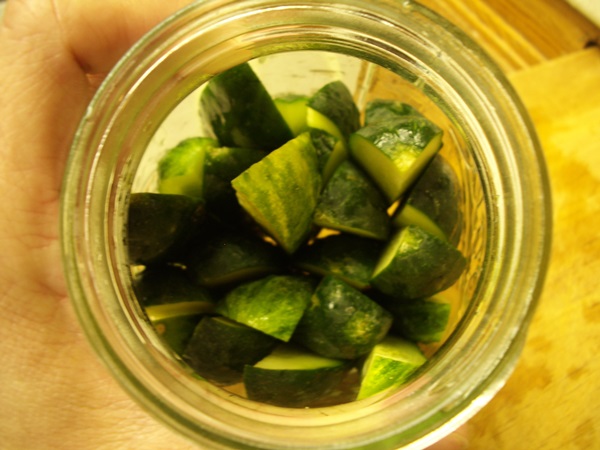 Tasty cucumbers with garlic for the winter