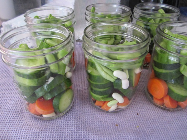 Tasty cucumbers with garlic for the winter