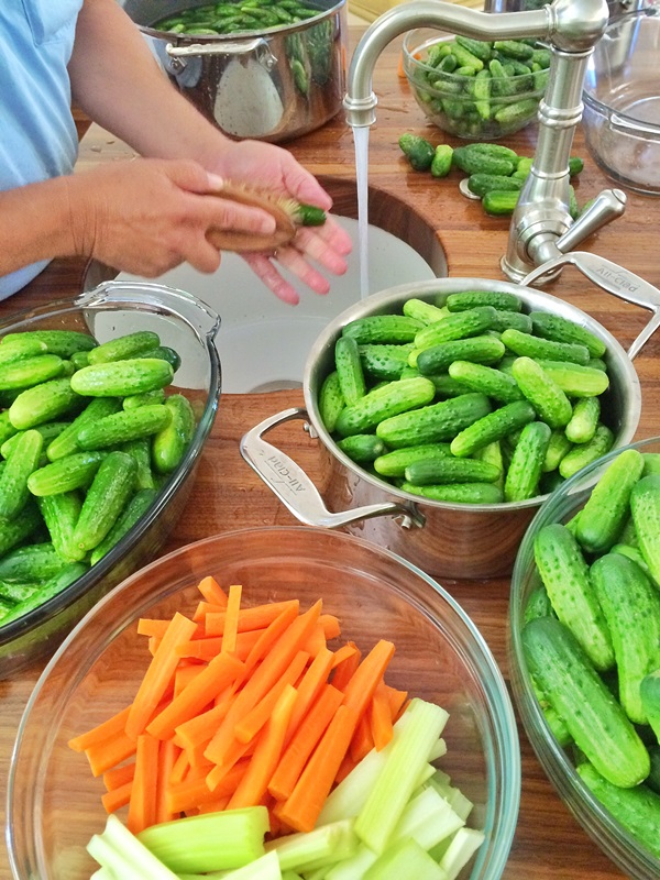 Tasty cucumbers with garlic for the winter