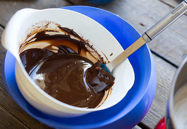 The original recipe: chocolate cake-mousse