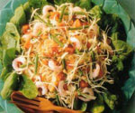 Spicy sweet salad from Pekinese cabbage