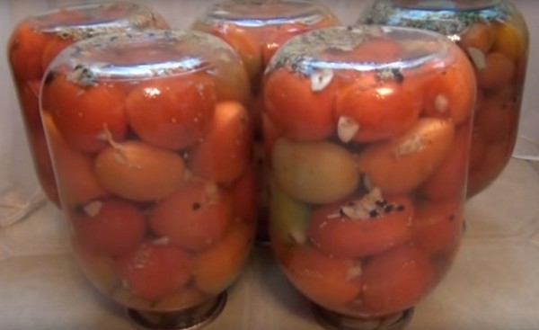 Tomatoes with garlic for the winter, recipes. Harvesting tomatoes with garlic for the winter: a recipe for fast cooking, without sterilization, salted without bathing