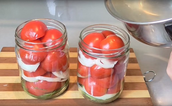 Tomatoes in gelatin for the winter - recipes with onions, without sterilization. Harvested pickled tomatoes in gelatin for winter