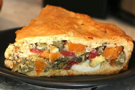 A piece of lean pie