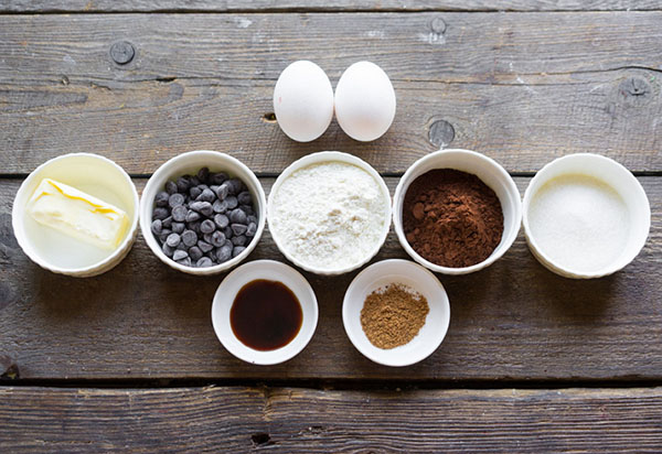 A simple recipe: brownie, which melts in the mouth