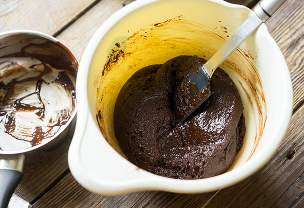A simple recipe: brownie, which melts in the mouth