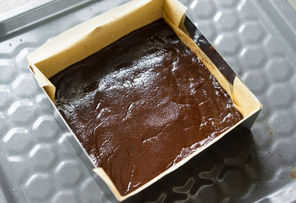 A simple recipe: brownie, which melts in the mouth