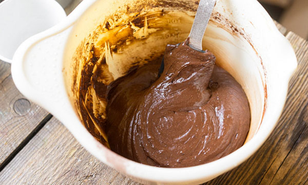 A simple recipe: festive chocolate muffins with ganash