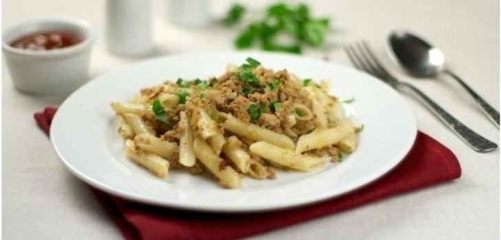 a plate of pasta