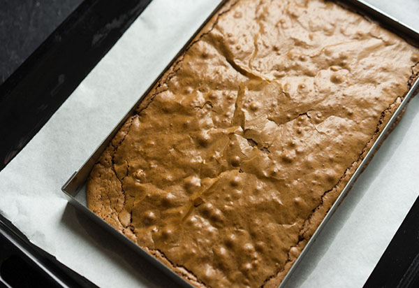 The recipe for this American Brownie