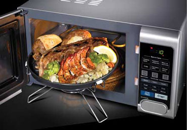 chop in the microwave
