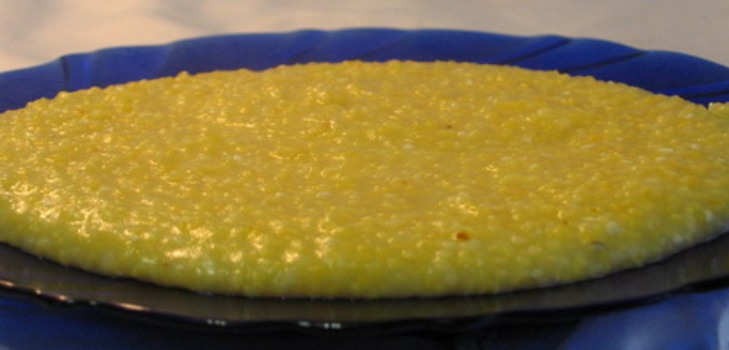porridge in a plate