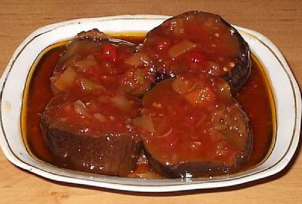 Eggplant salad for the winter