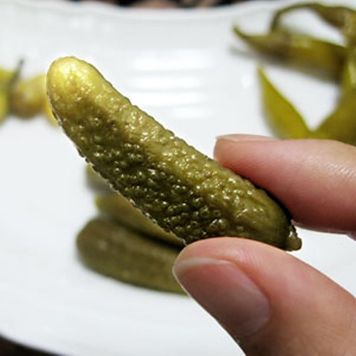 Cucumber salad for the winter