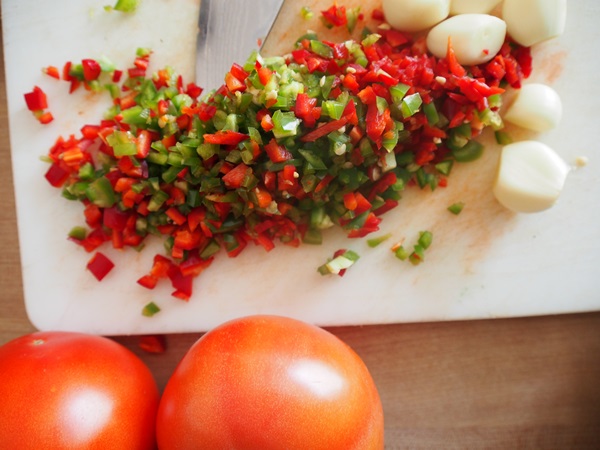 Tomato salad for the winter
