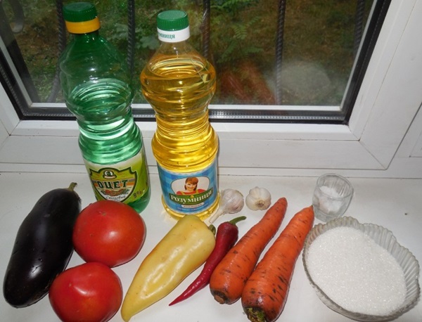 Tomato salad for the winter