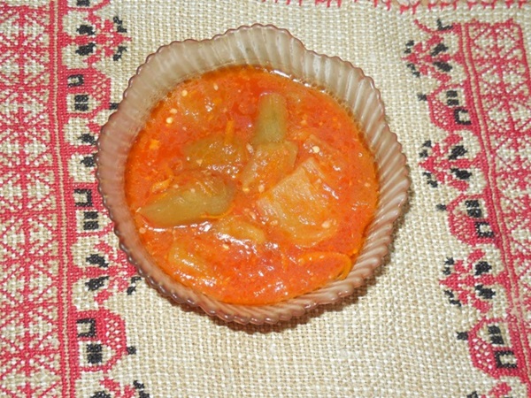 Tomato salad for the winter