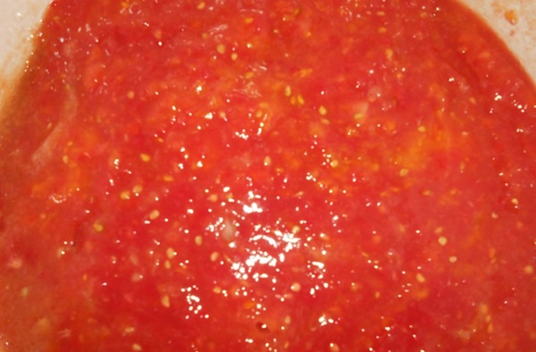 Tomato salad for the winter