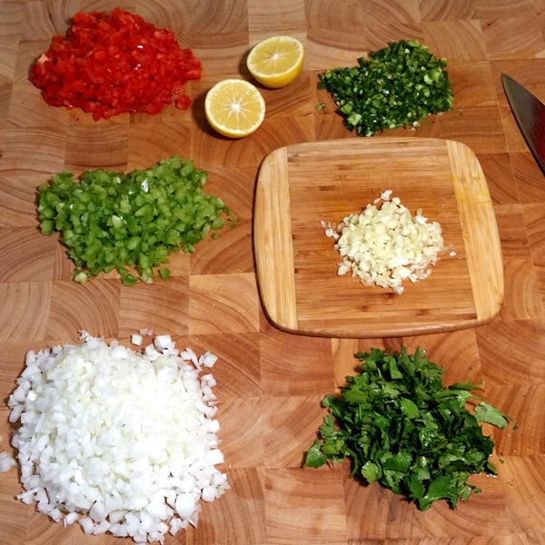 Tomato salad for the winter
