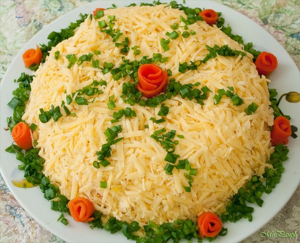 Salad with chicken ventricles: step-by-step recipes with photos. Recipe for salad with ventricles in Korean: video.