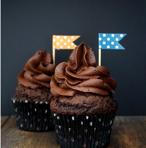 The most delicious recipes of capkake: chocolate, curd, with mastic