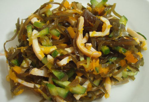  Salad "Happy New Year"