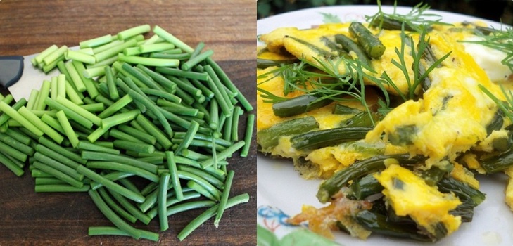 Garlic arrows: the best recipes with photos