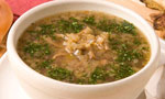 Cold mushroom soup