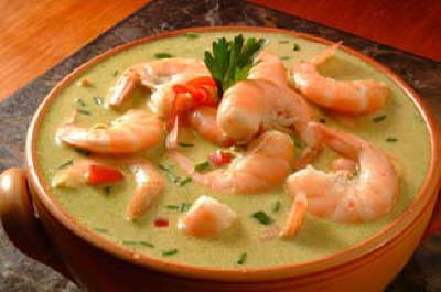 Shrimp soup: recipe for shrimp soup