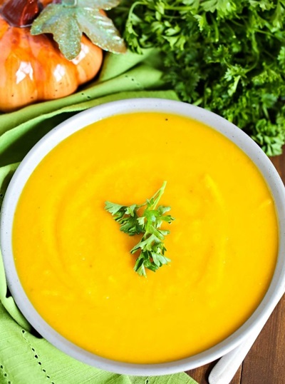 Pumpkin soup with cream, chicken, carrots, celery: a step-by-step recipe for fast and delicious pumpkin soup for weight loss and a baby