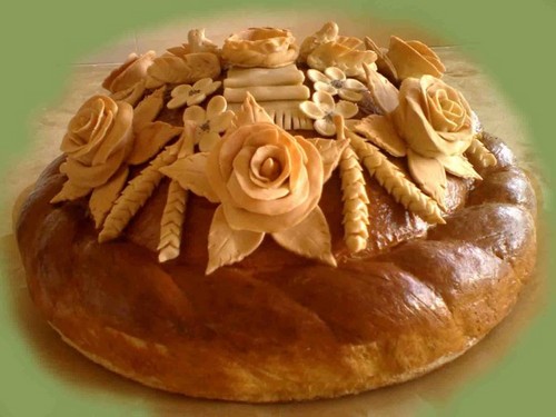 Wedding loaf with your own hands. A recipe for a wedding caravan with your own hands, photo