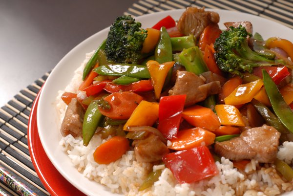 pork with vegetables