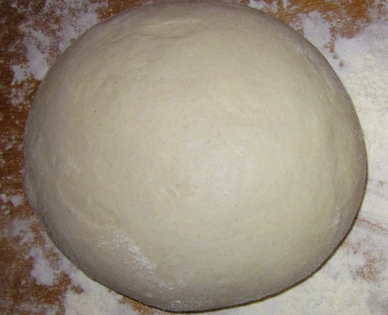 round dough