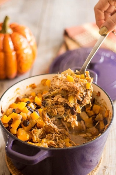Pumpkin in the oven