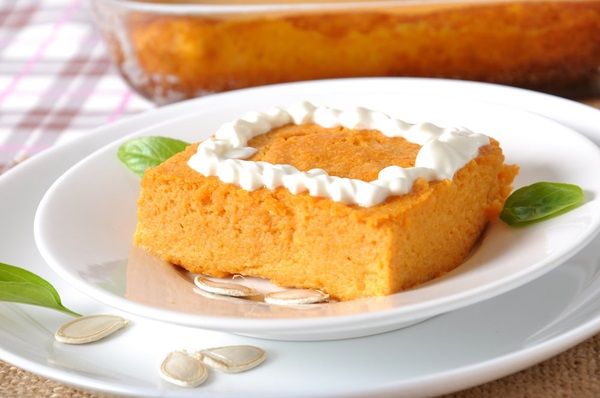 Pumpkin in the oven