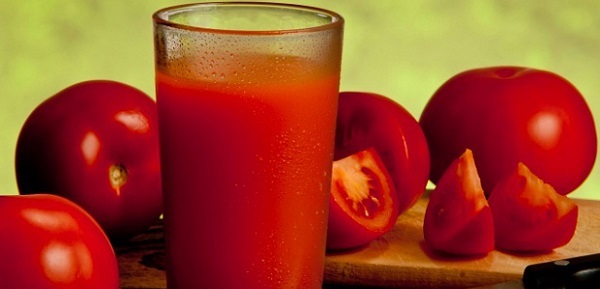 Tomato juice for the winter