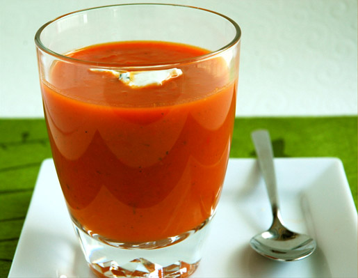 Tomato juice for the winter