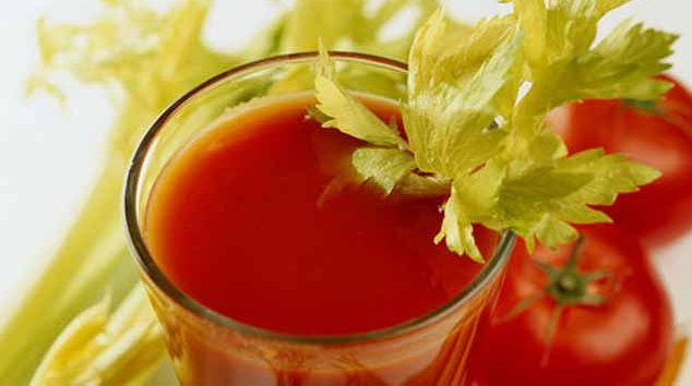 Tomato juice for the winter