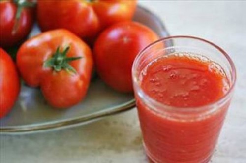 Tomato juice for the winter