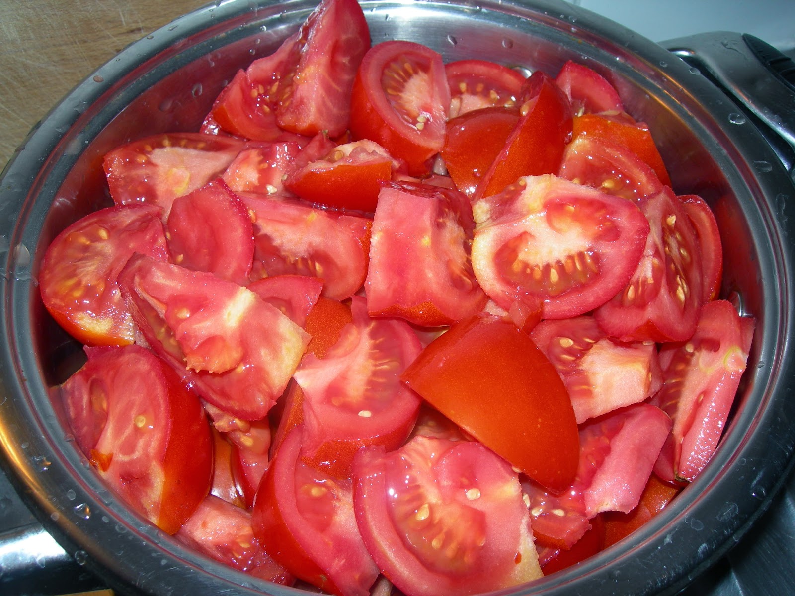 Tomato juice for the winter
