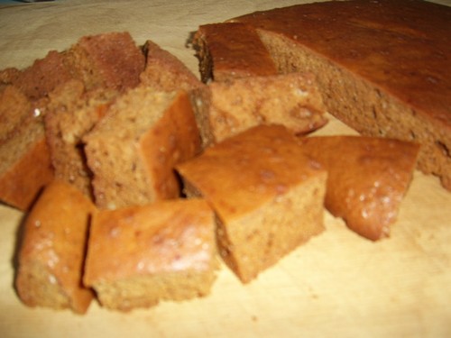 Cake Grafskie ruins with sour cream