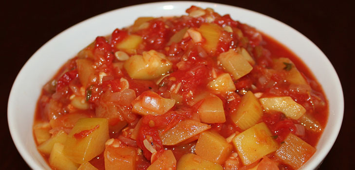Tasty stewed zucchini - recipe