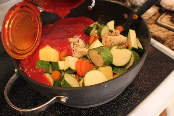 Tasty stewed zucchini - recipe