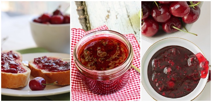 Jam-five-minute cherry