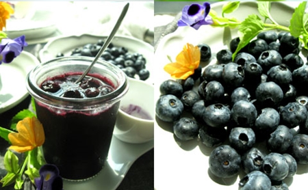 Bilberry jam in the multivark for the winter