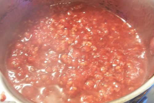 Jelly from red currant