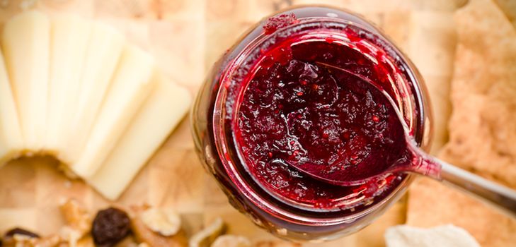 Recipe for jam from cranberries