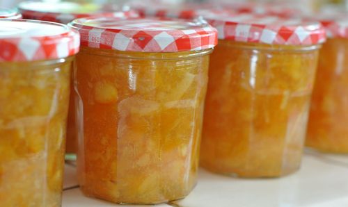 Lemon-ginger jam with honey without cooking