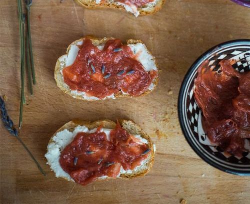 Dietary preserves from rhubarb